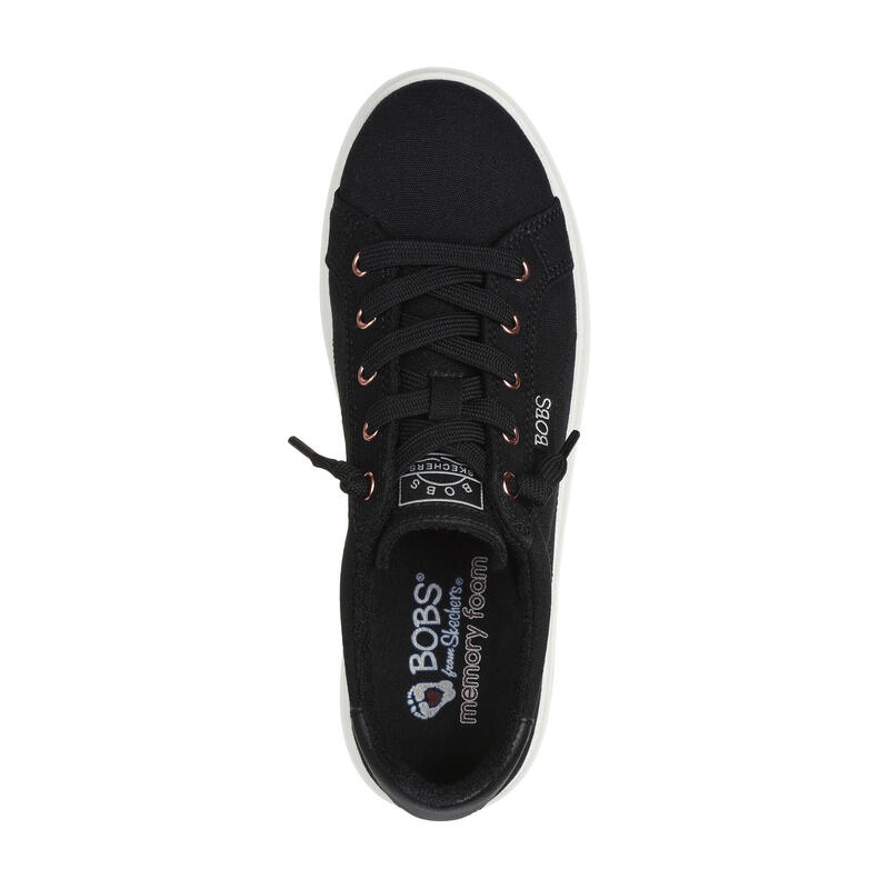 SKECHERS Femme BOBS D'VINE À enfiler Noir