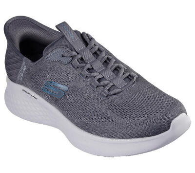 Skechers heren skech-lite pro primebase sneakers zwart / donkergrijs / blauw
