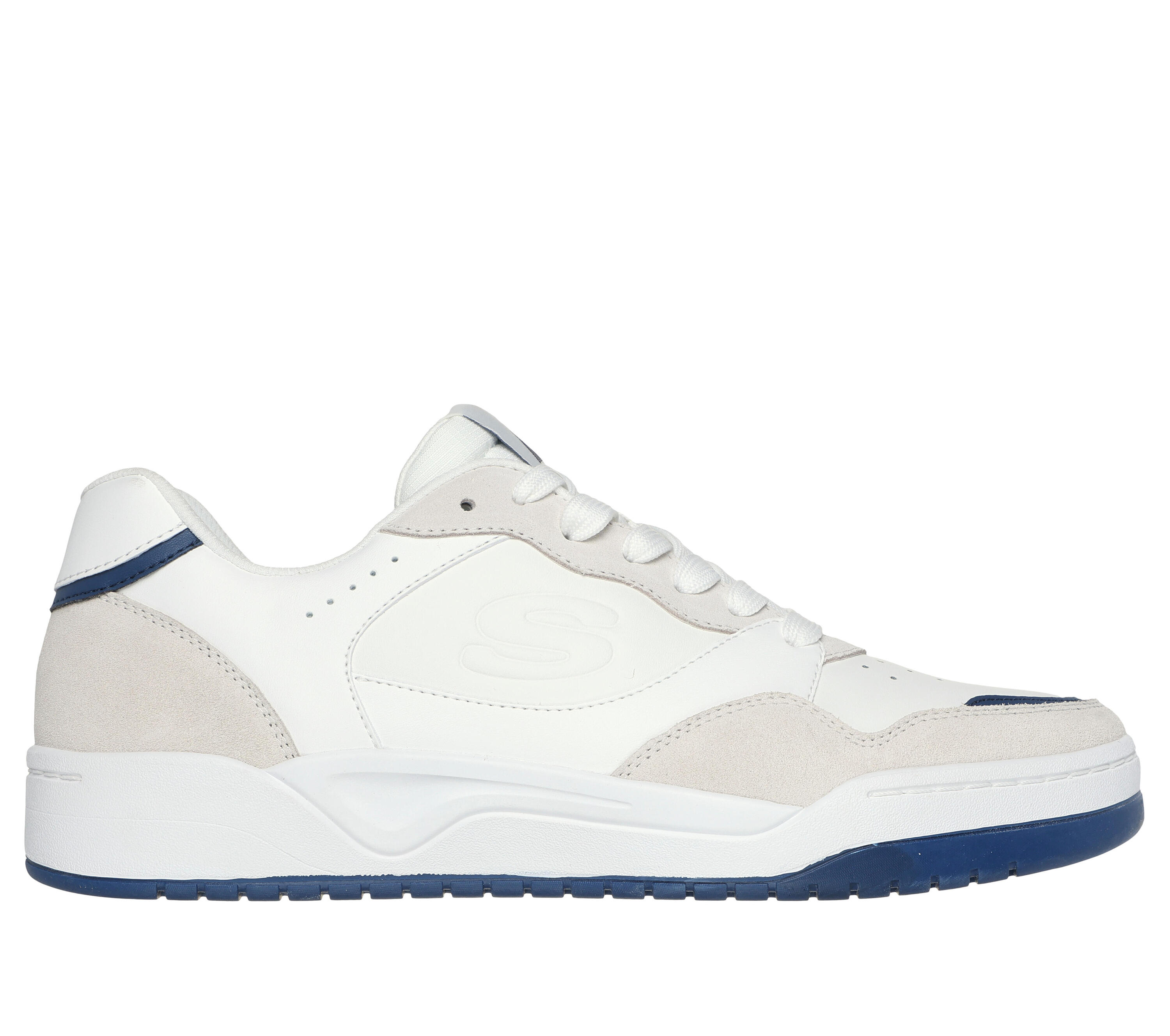 SKECHERS Uomo KOOPA VOLLEY LOW LIFESTYLE Sneakers Bianco 5/5