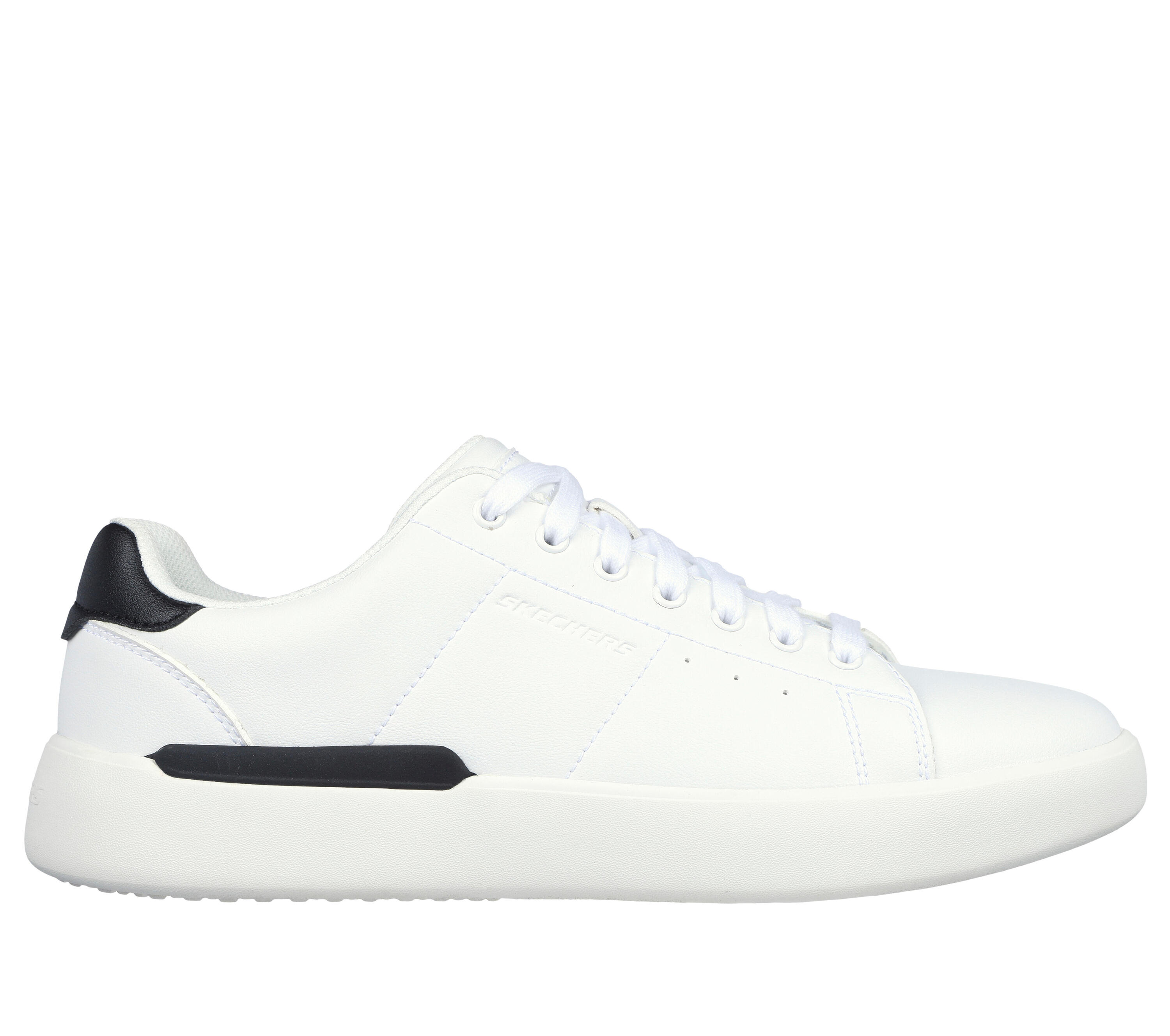 Skechers Relaxed Fit VERLOMA-BENING Herren Sneaker Turnschuh 210631 WHT weiß 5/5