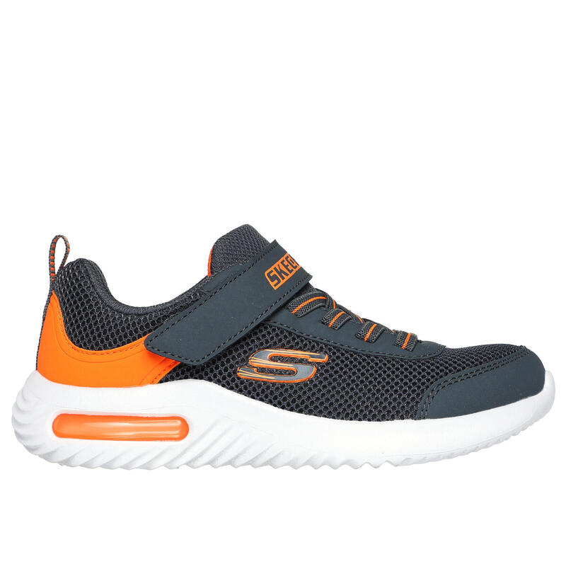 SKECHERS Enfants BOUNDER-TECH Sneakers Noir / Gris foncé / Orange