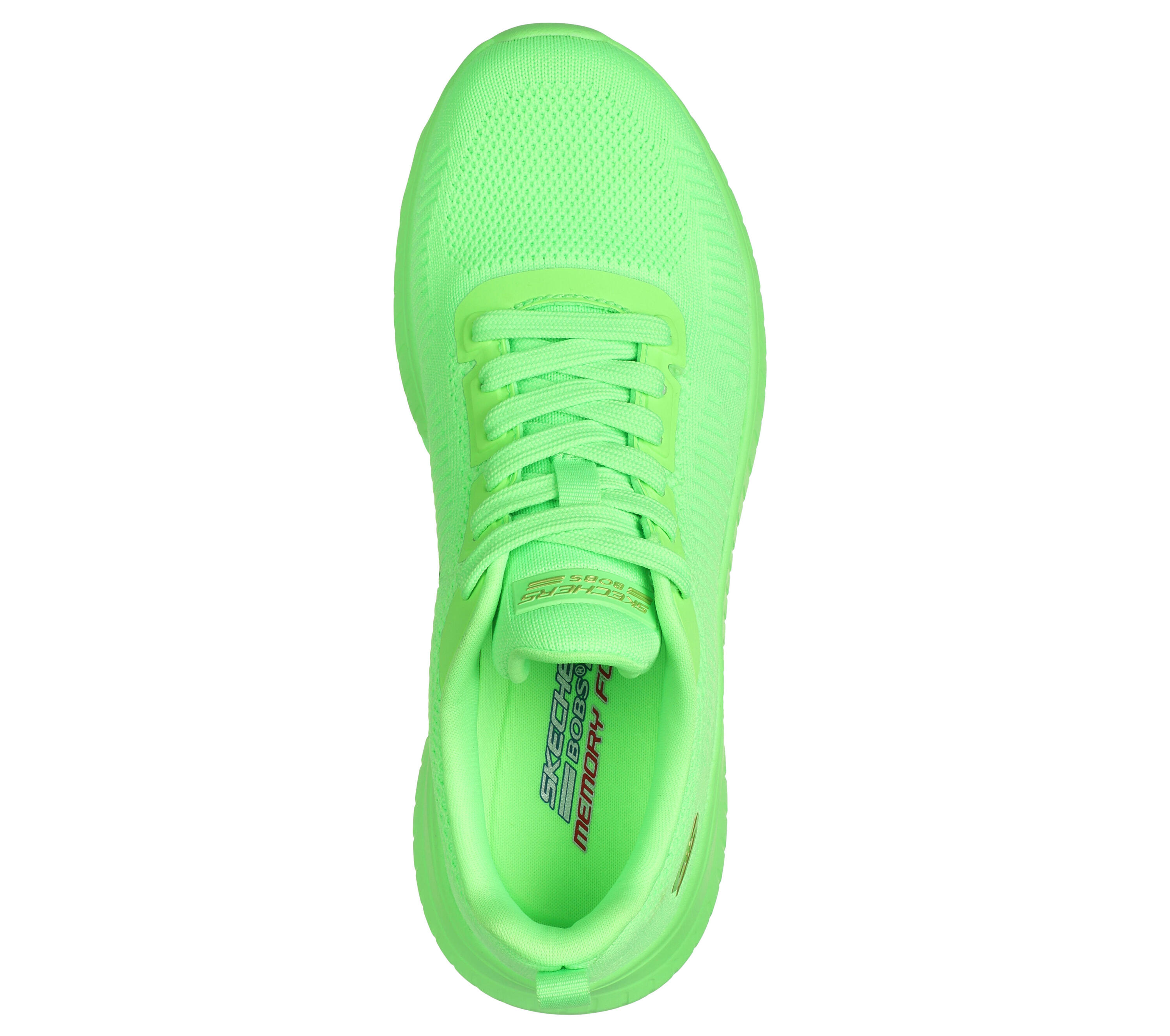 SKECHERS Femme BOBS SQUAD CHAOS COOL RYTHMS Sneakers Bleu Lime neón 2/15