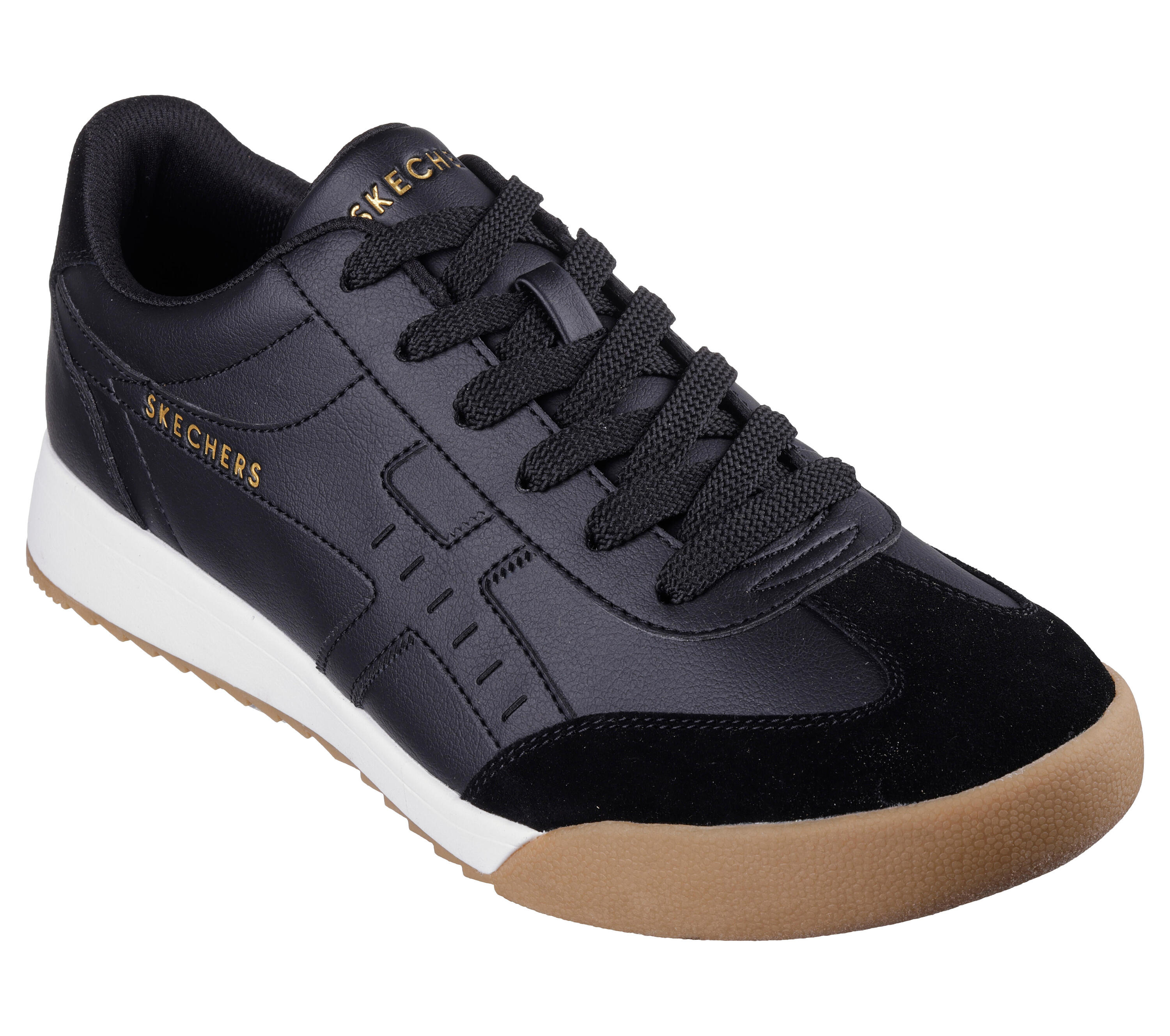 SKECHERS Herren ZINGER MANZANILLA TOTALE Sneakers Schwarz