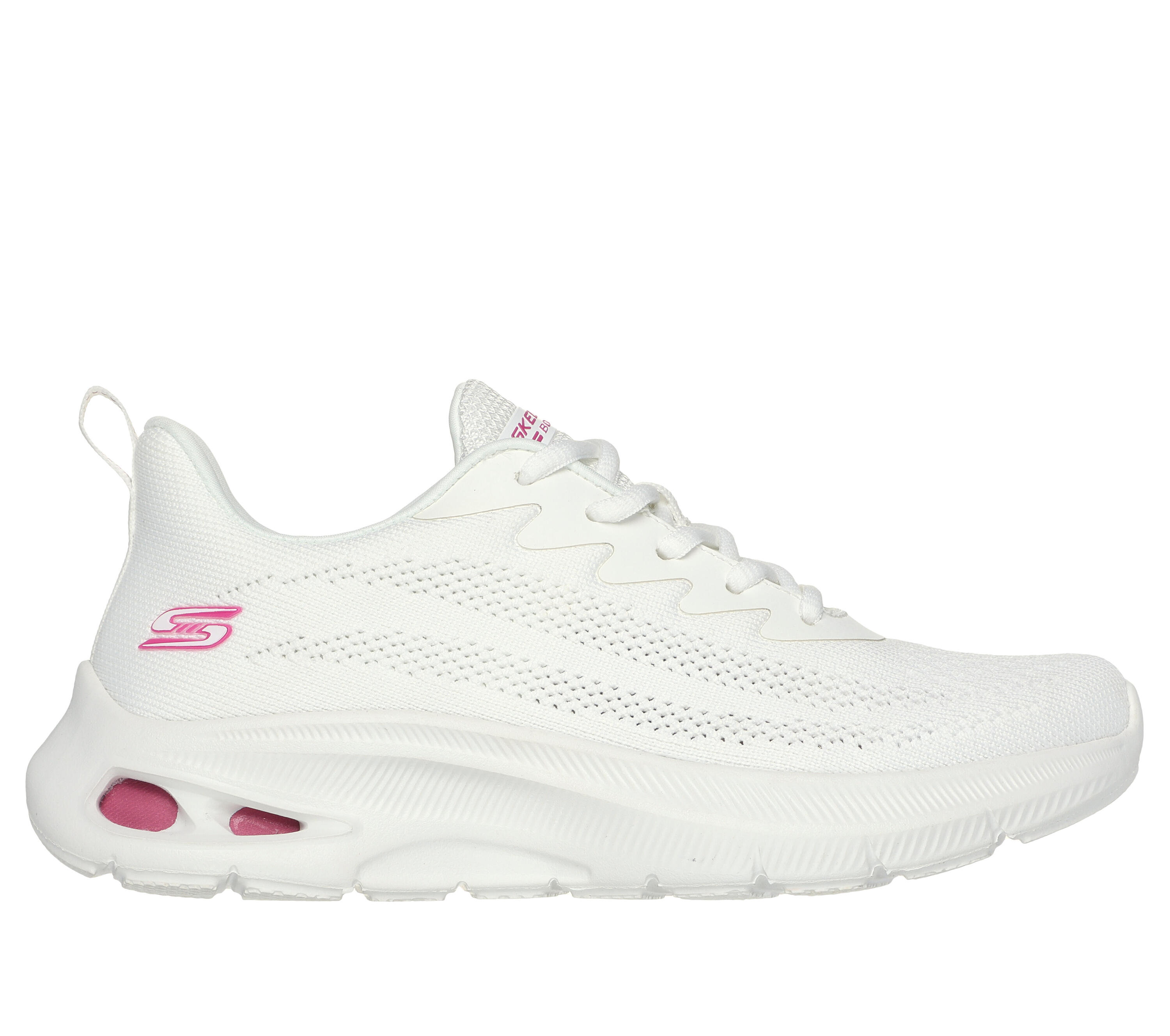 SKECHERS Femme BOBS UNITY SLEEK WAVES Sneakers Blanc 5/6