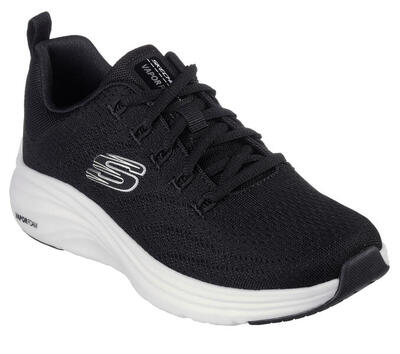 Skechers dames vapor foam sneakers zwart / zwart / wit