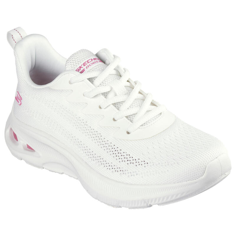 SKECHERS Dames BOBS UNITY SLEEK WAVES Sneakers Wit