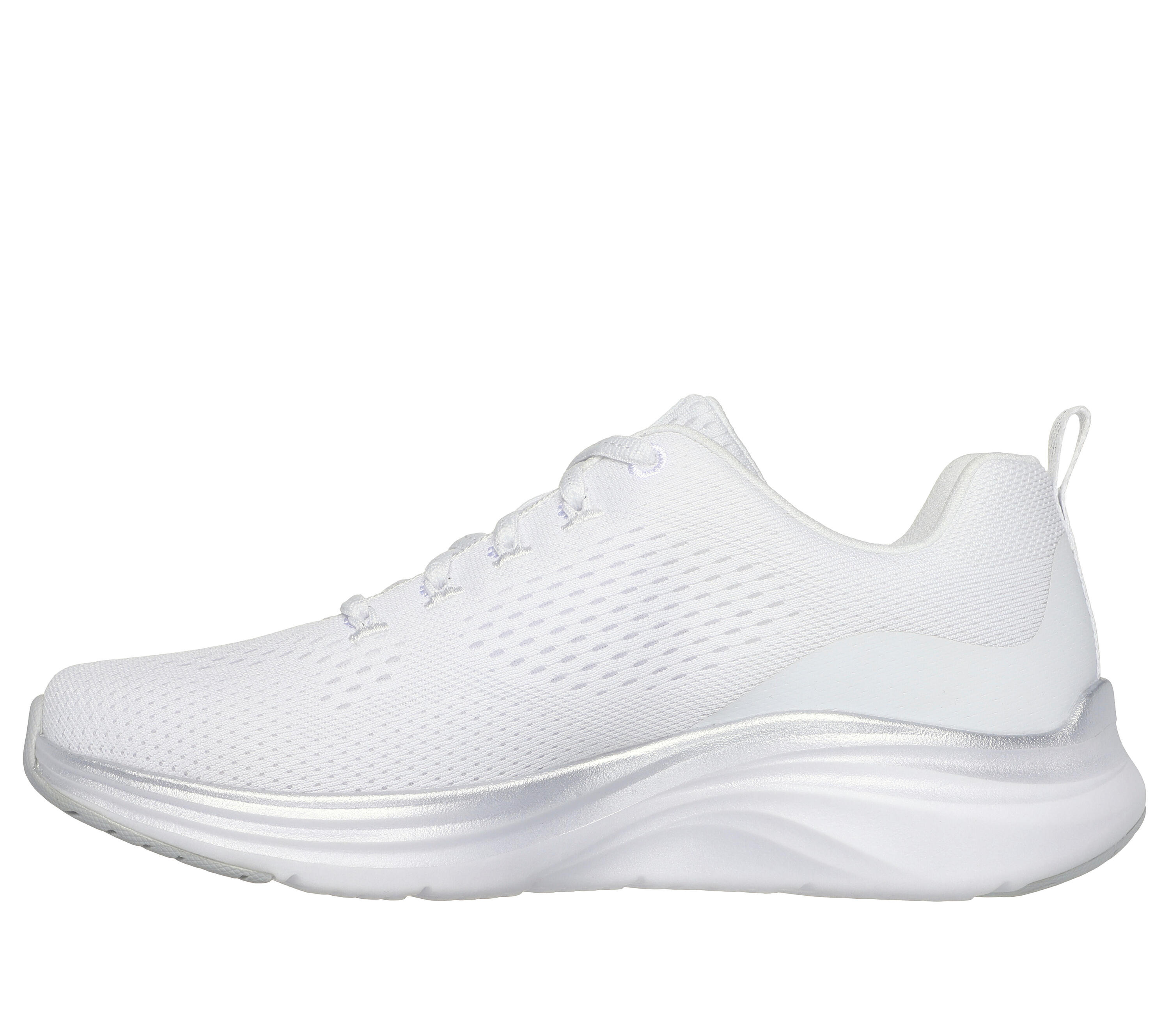 SKECHERS Femme VAPOR FOAM MIDNIGHT GLIMMER Chaussures de sport de course Blanc 4/7