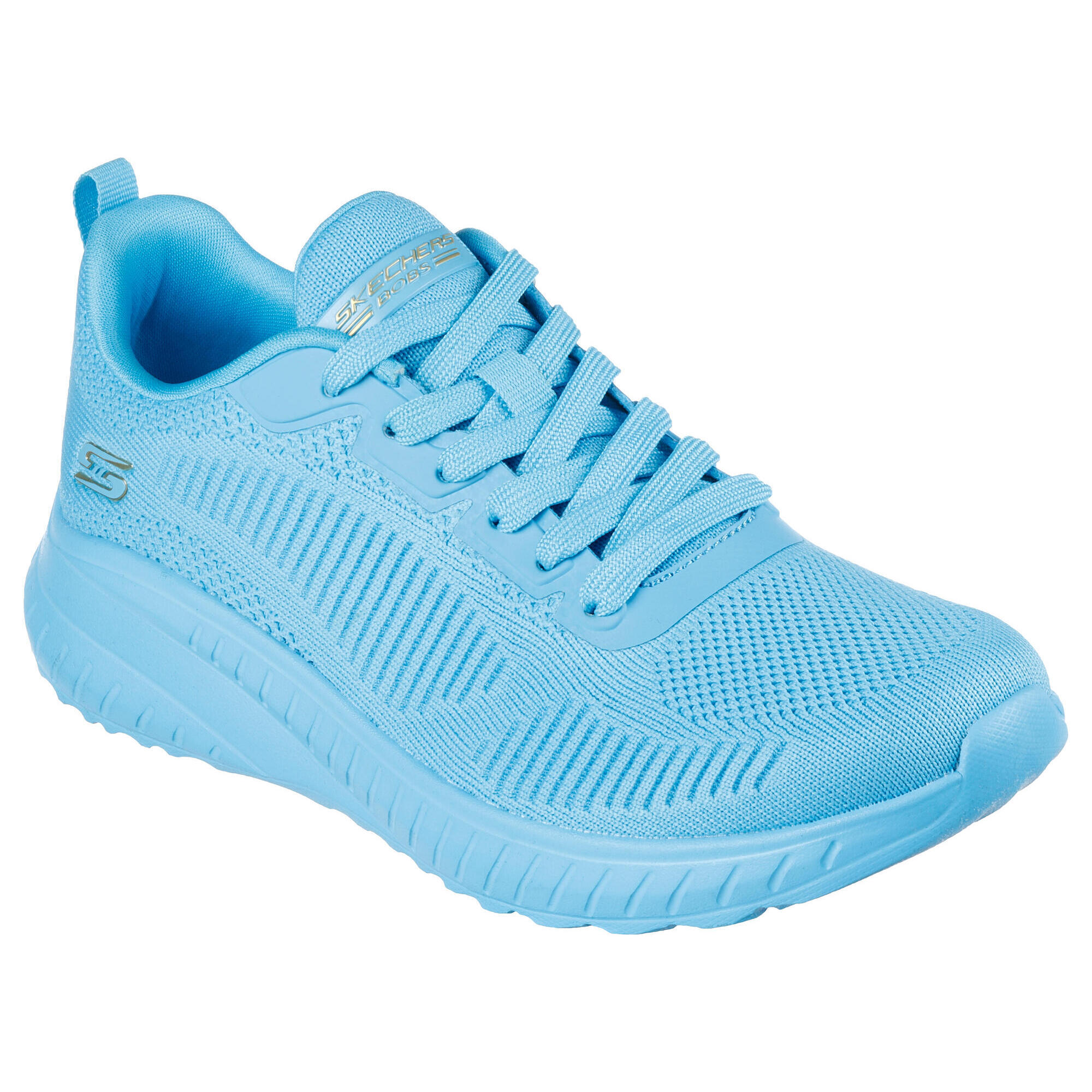 Skechers - Skechers Femme Bobs Squad Chaos Cool Rythms Sneakers Bleu Bleu Néon - Baskets - Bleu - 38 - Decathlon