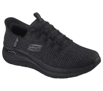 Skechers heren arch fit 2.0 look ahead sneakers zwart