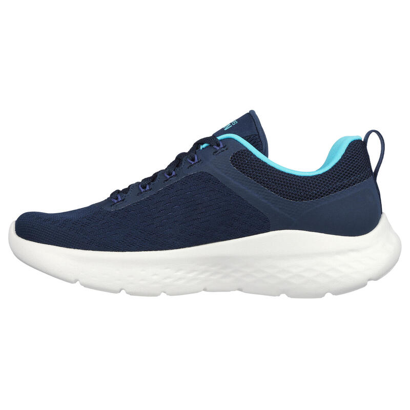 SKECHERS Dames GO RUN LITE Sportschoenen Grijs / Marineblauw / Helblau