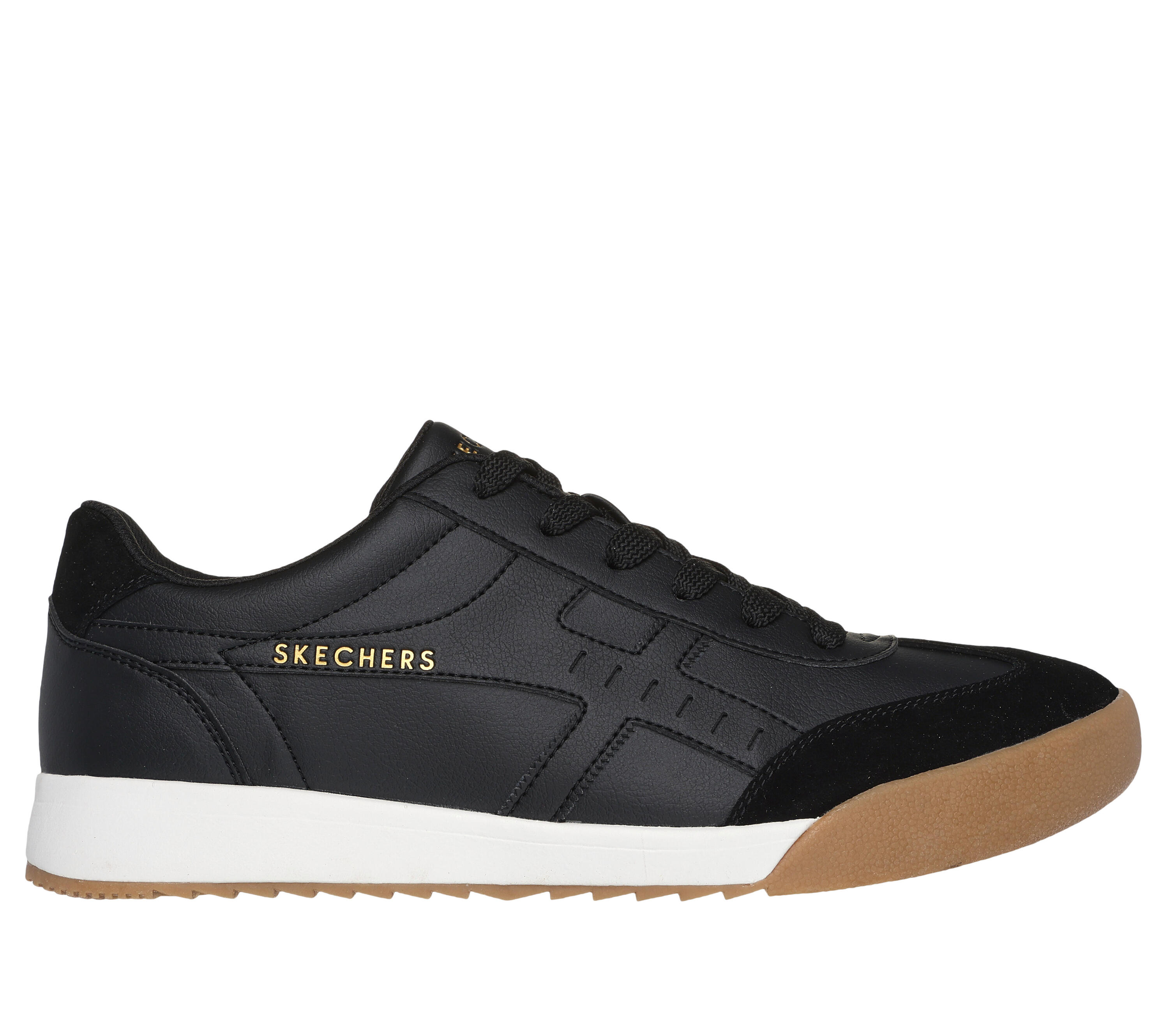 SKECHERS Homme ZINGER MANZANILLA TOTALE Sneakers Noir 5/5
