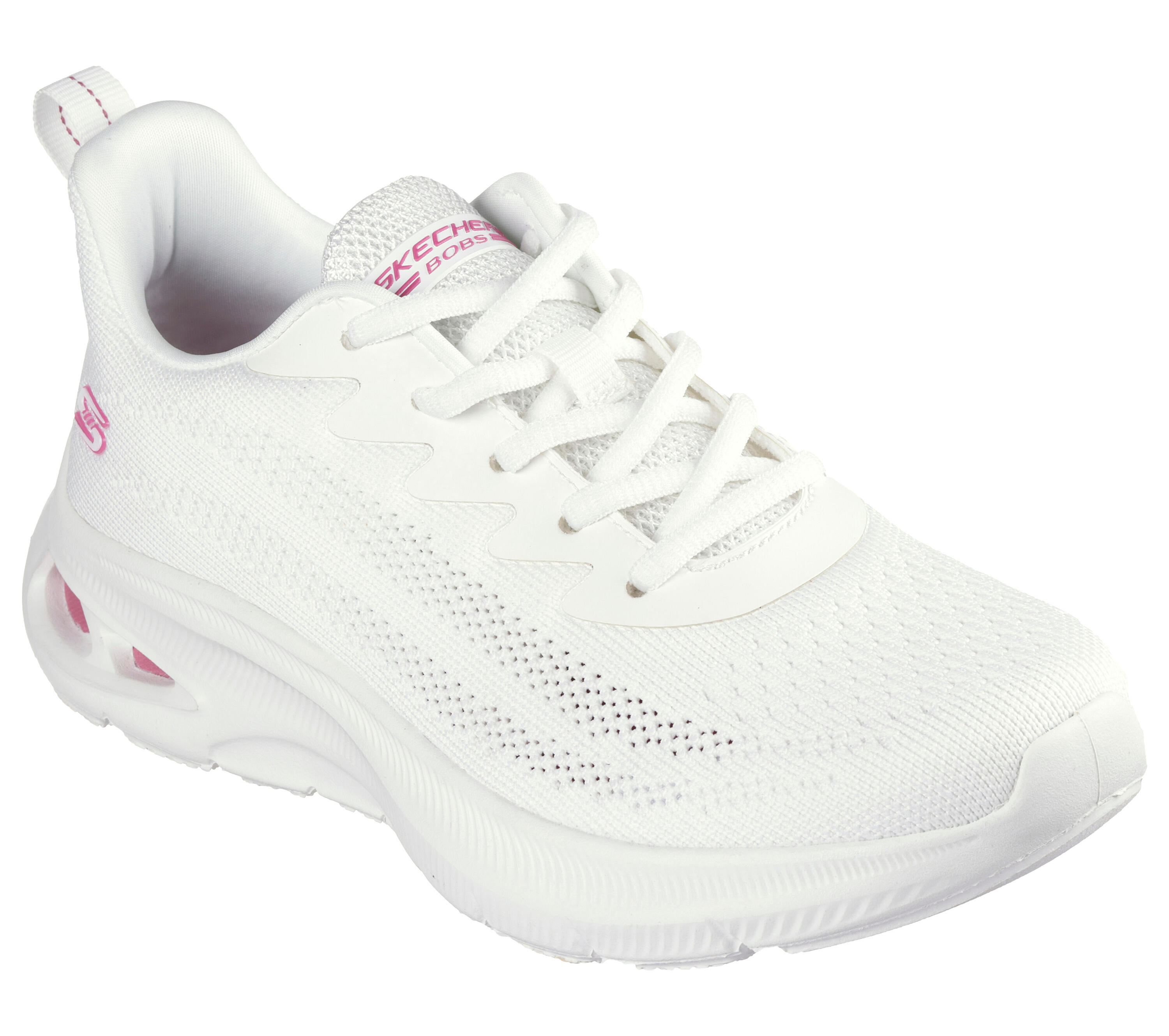 SKECHERS Femme BOBS UNITY SLEEK WAVES Sneakers Blanc 1/5