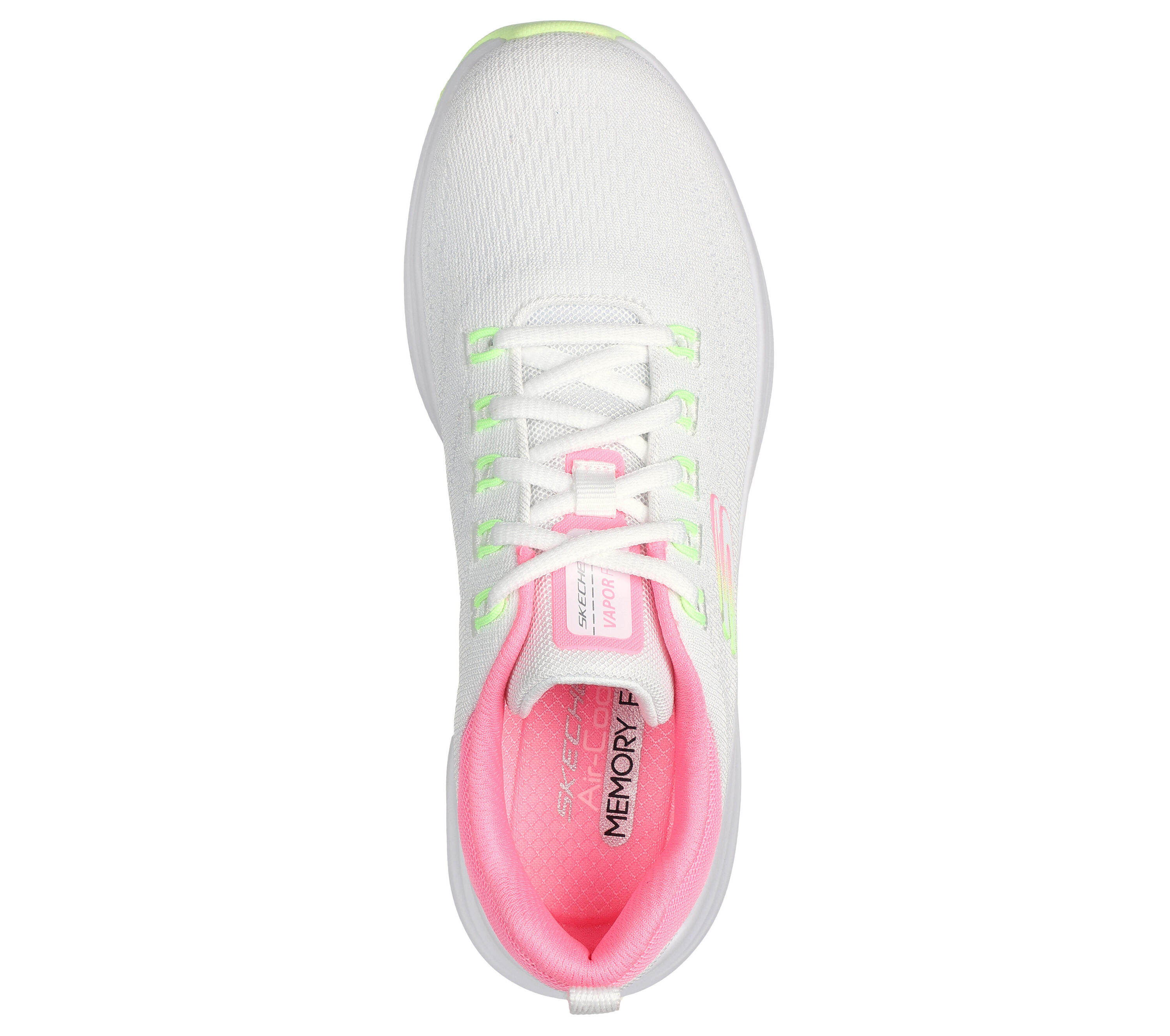 Damen VAPOR FOAM Sneakers Weiß / Pink / Lime 2/5