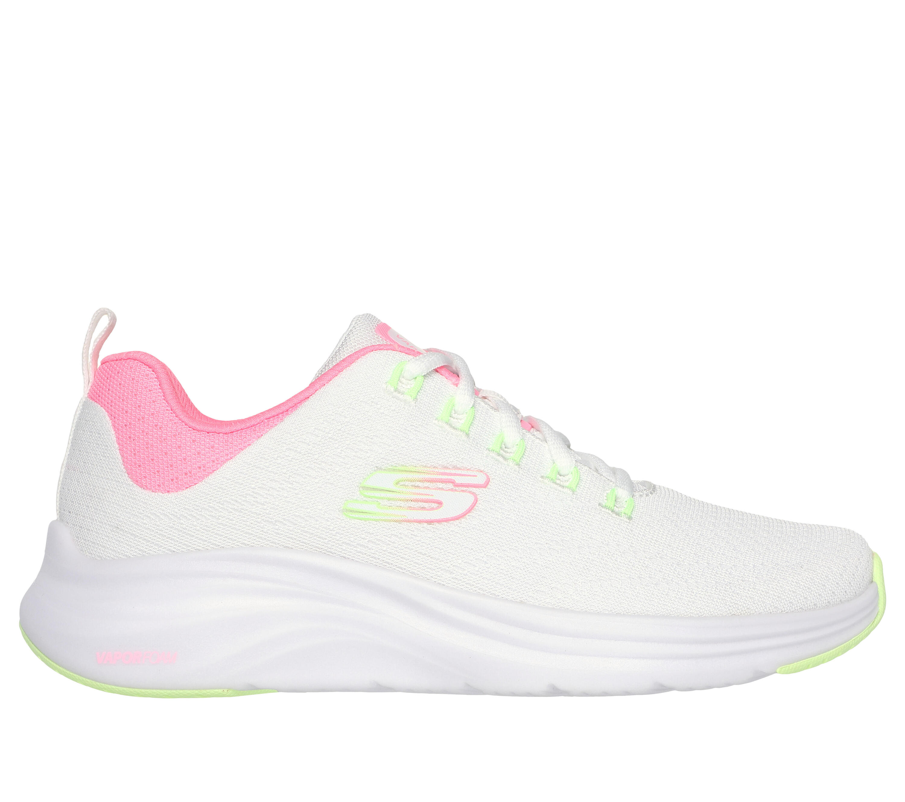 Damen VAPOR FOAM Sneakers Weiß / Pink / Lime 5/5