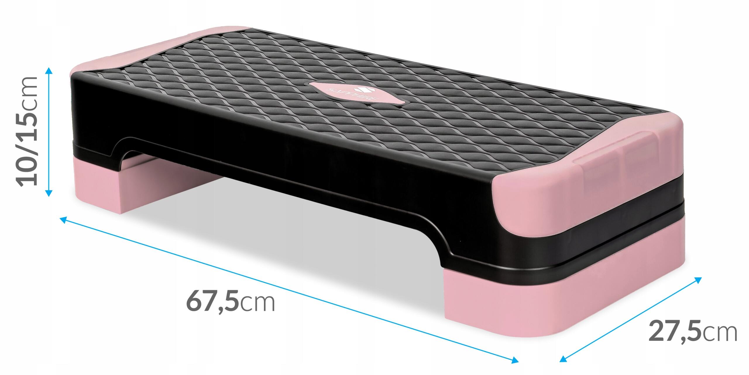 Step fitness dwustopniowy balansujący 2w1 Sapphire SG-057 3/7