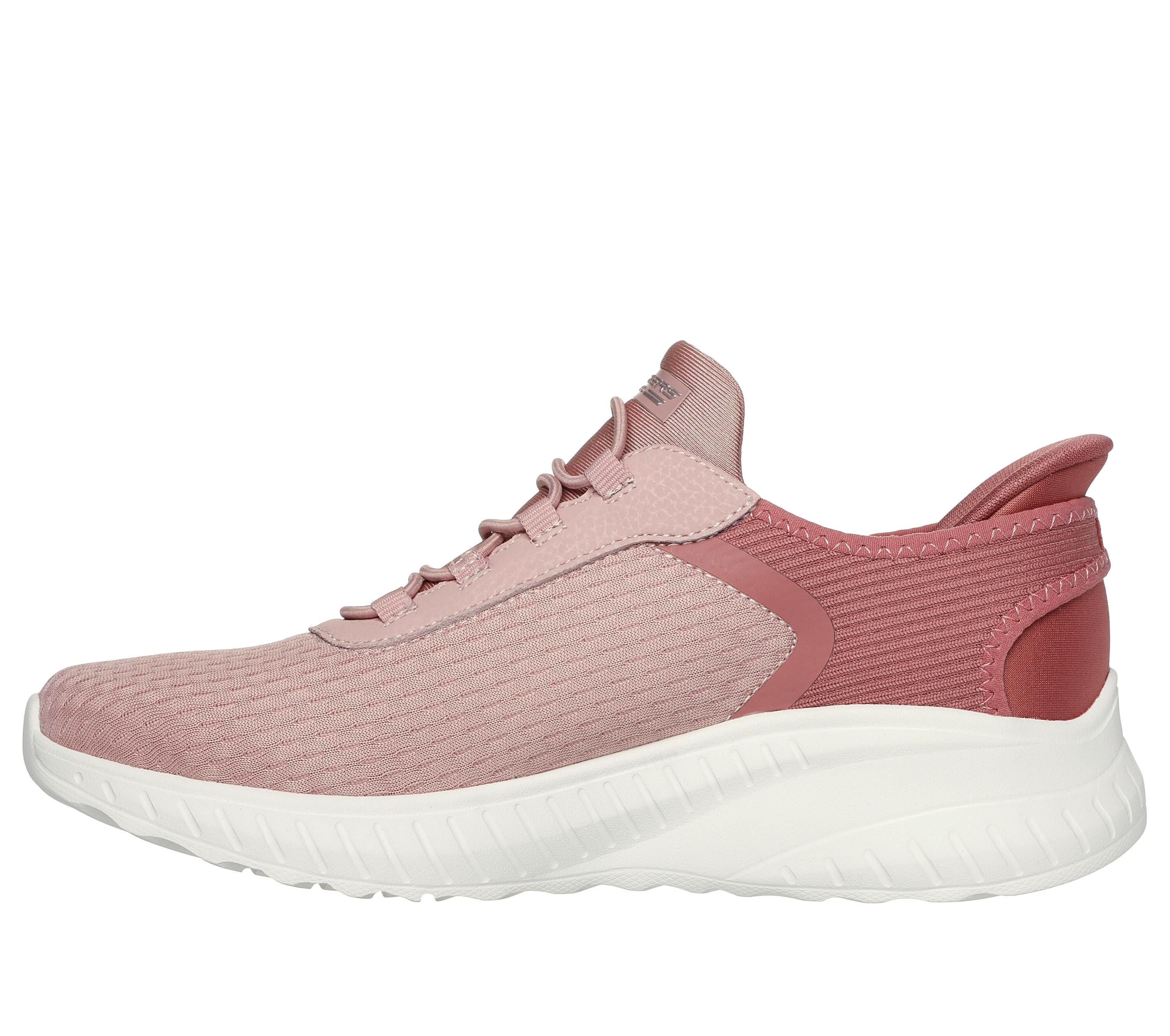 SKECHERS Donna BOBS SQUAD CHAOS IN COLOR Sneakers Rosa antico 4/5