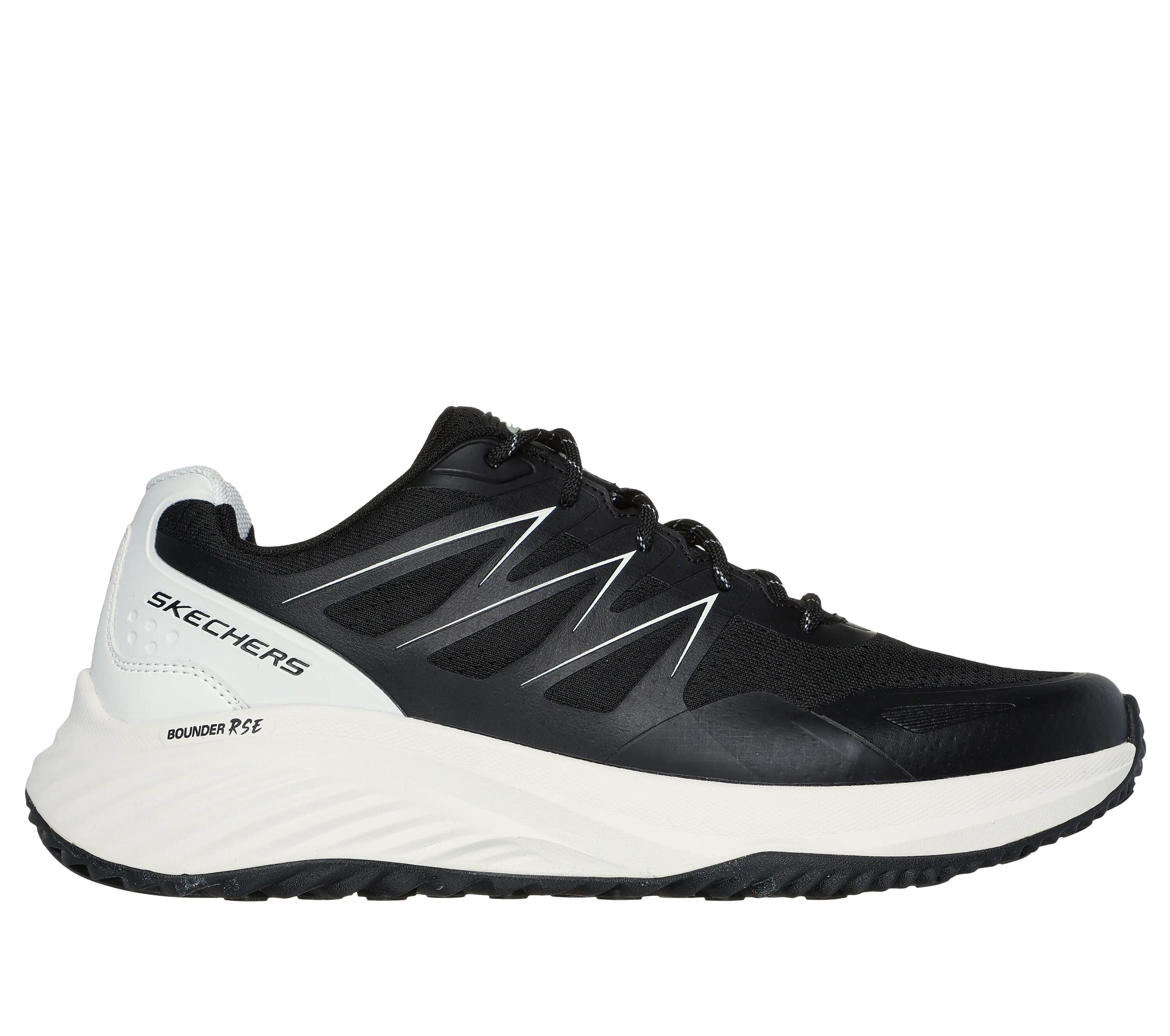 SKECHERS Homme BOUNDER RSE ZONER Sneakers Noir / Noir / Blanc 5/7