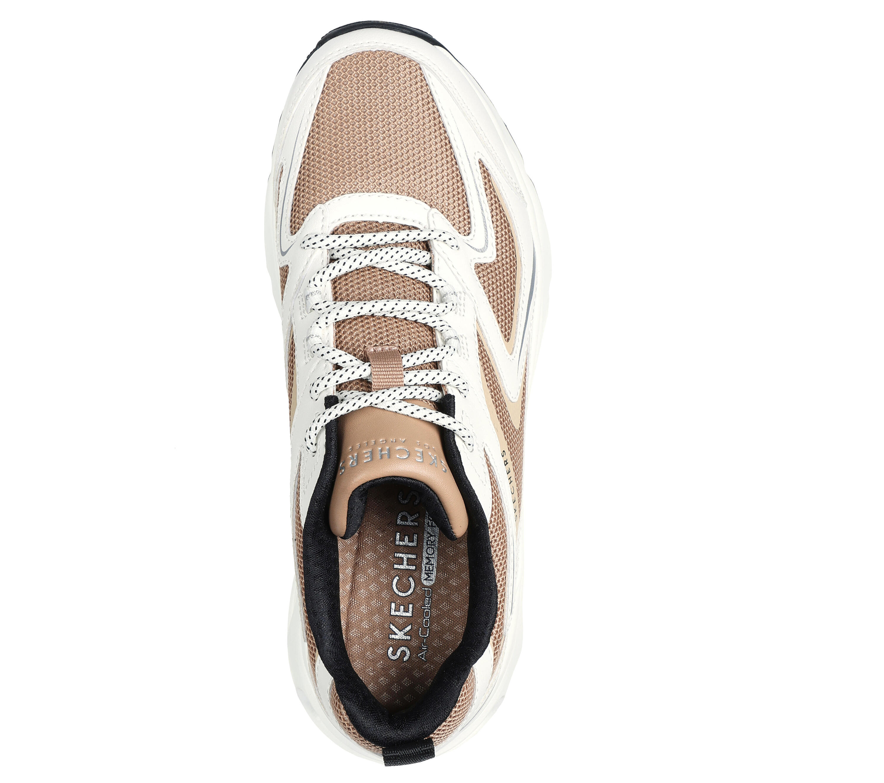 Damen TRES-AIR UNO STREET FL-AIR Sneakers Weiß / Braun / Silber 2/5