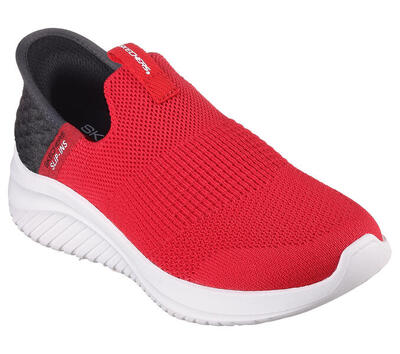 Skechers kinderen ultra flex 3.0 smooth step opschuiven zwart