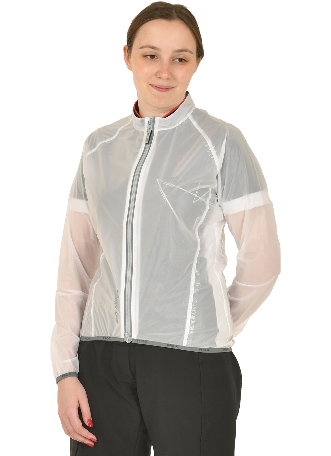 PRO-X ELEMENTS Unisex Fahrradjacke GIULIA TRANSPARENT