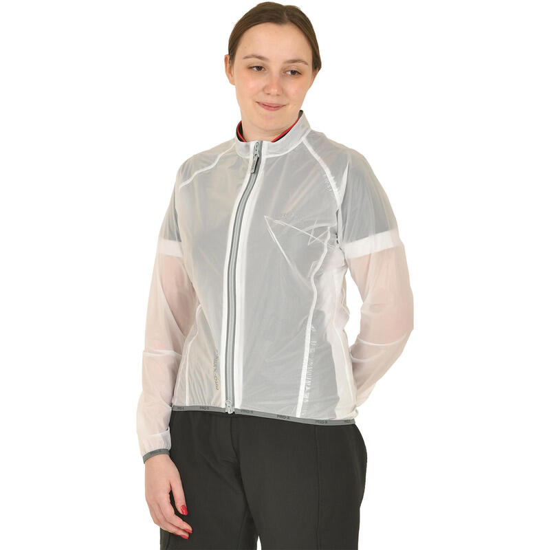 Unisex-Erwachsene Funktionsjacke GIULIA TRANSPARENT