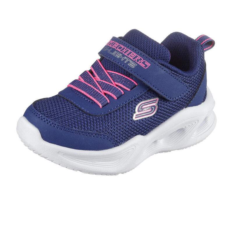 SKECHERS Enfants SKECHERS SOLA GLOW Sneakers Rose Bleu marine