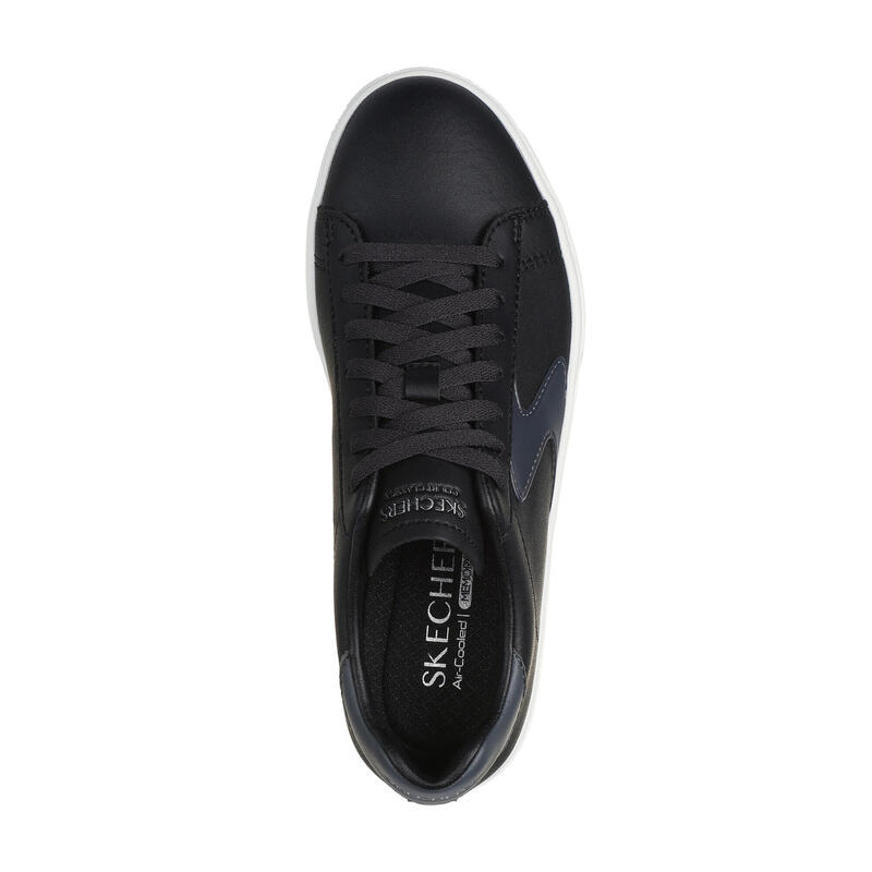 SKECHERS Femme EDEN LX TOP GRADE Sneakers Noir / Noir / Blanc