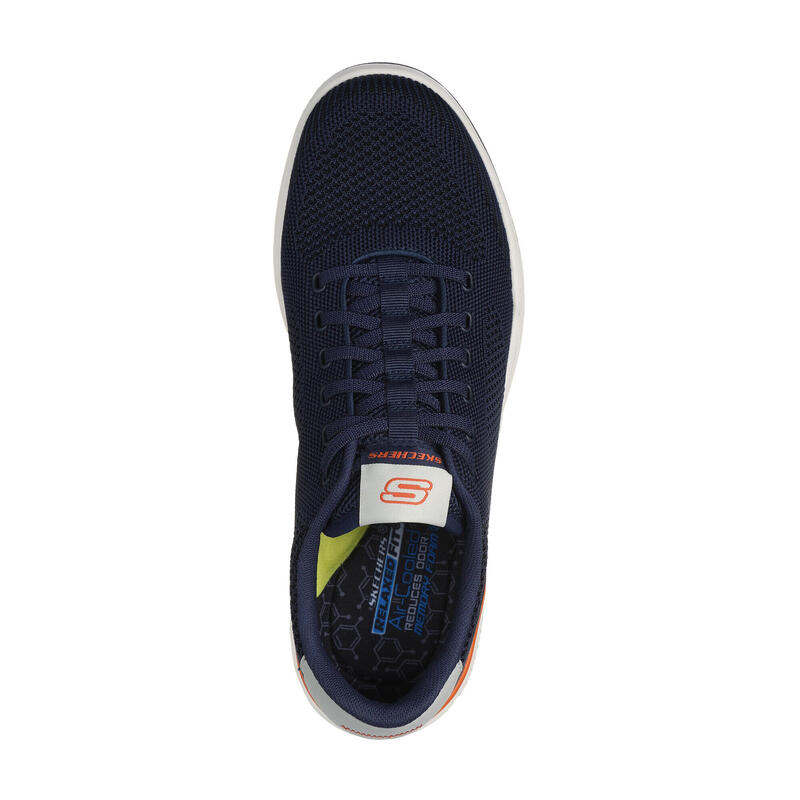 SKECHERS Homme CORLISS DORSET Sneakers Bleu Bleu marine