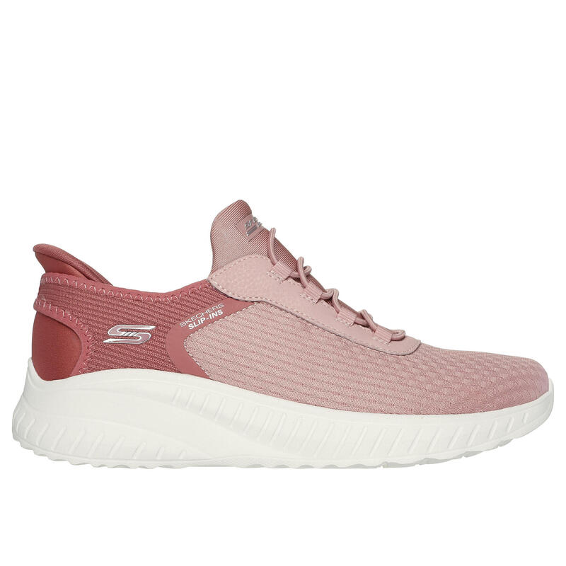 Pantofi Sport Skechers Model Bobs Squad Chaos - I Slip-ins Culoare Roz