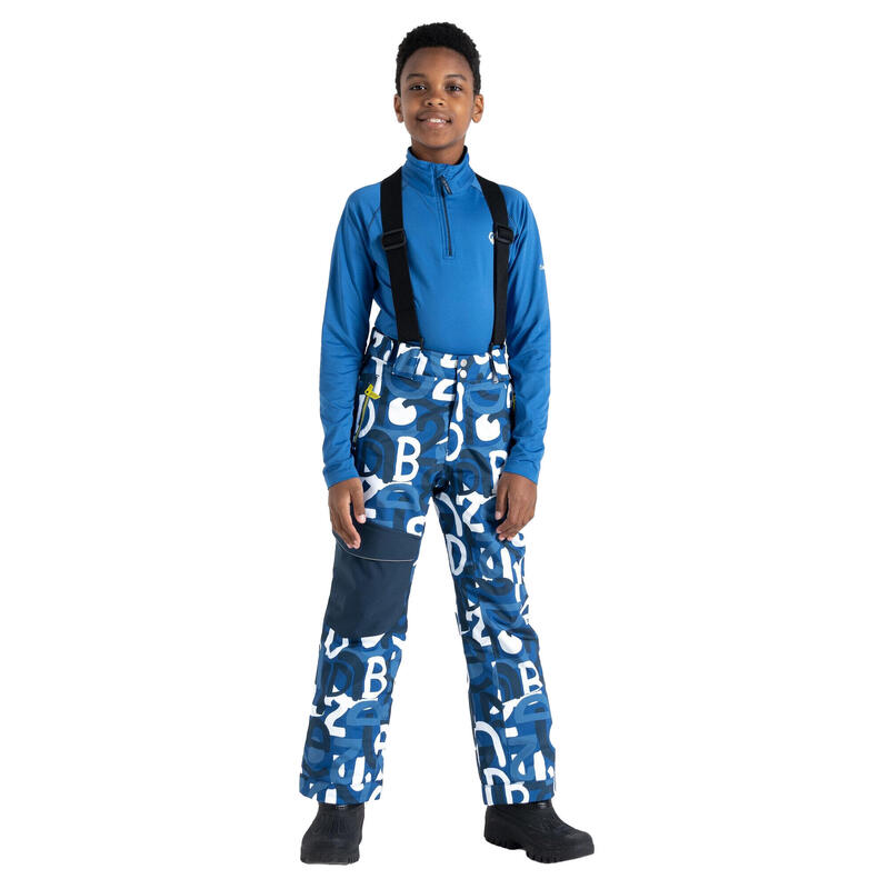 Bambini Graffiti Pantaloni Da Sci Dare 2B Pow Olympian Blue