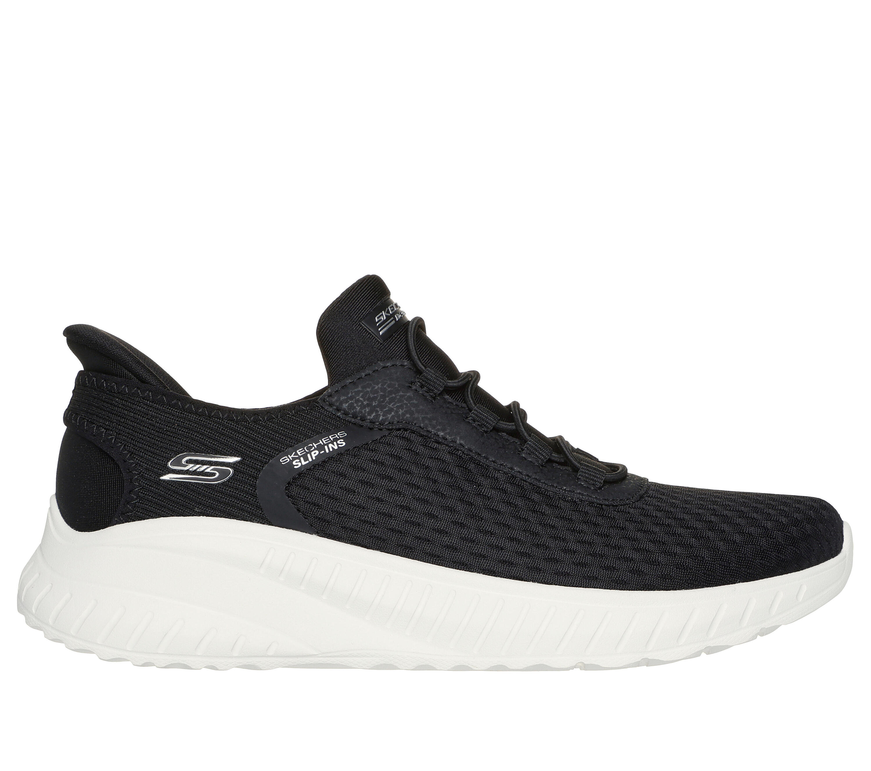 SKECHERS Donna BOBS SQUAD CHAOS IN COLOR Sneakers Nero 5/5