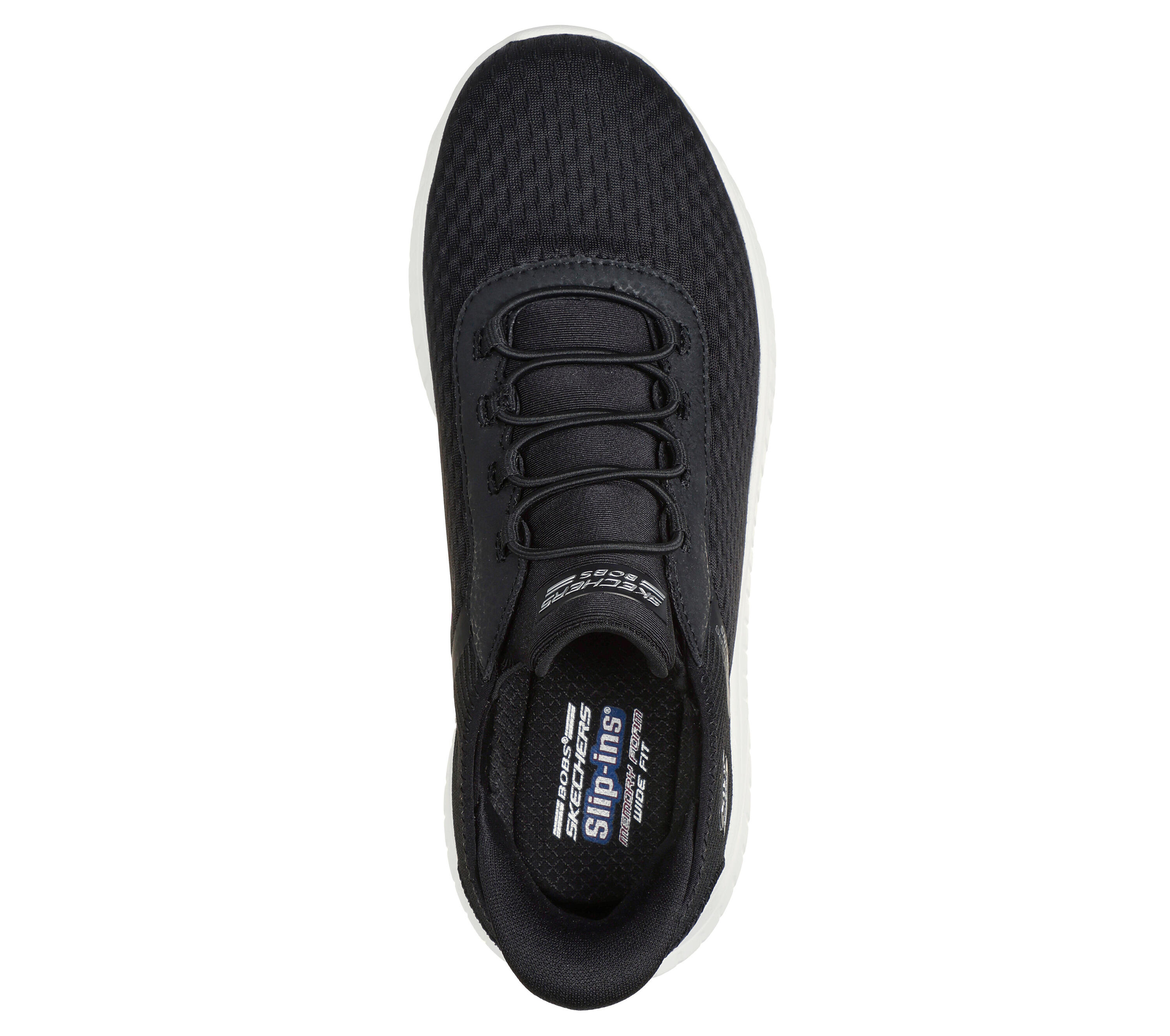 SKECHERS Donna BOBS SQUAD CHAOS IN COLOR Sneakers Nero 2/5