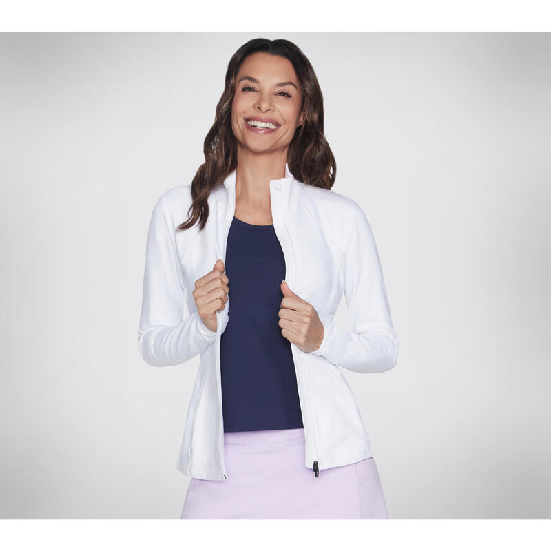 SKECHERS GOWALK MESH JACKET Veste fonctionnelle à manches longues Blanc