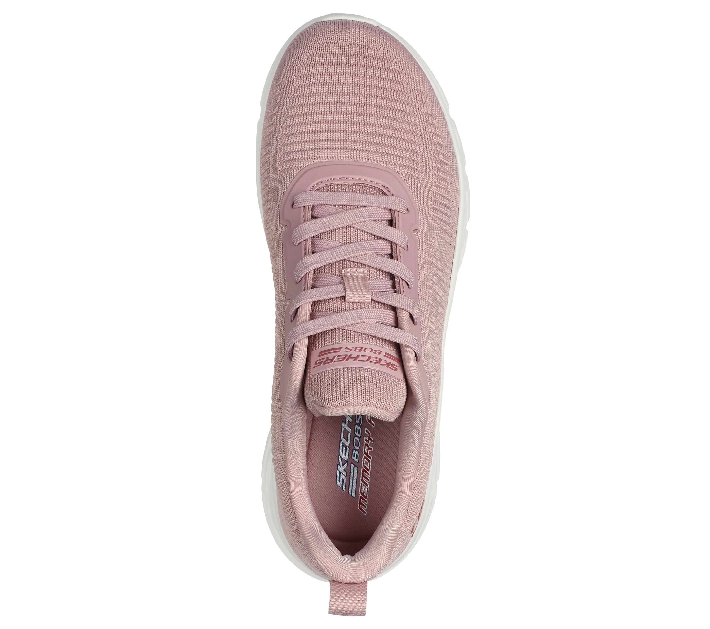 SKECHERS Donna BOBS B FLEX HI FLYING HI Sneakers Rosa antico 2/5