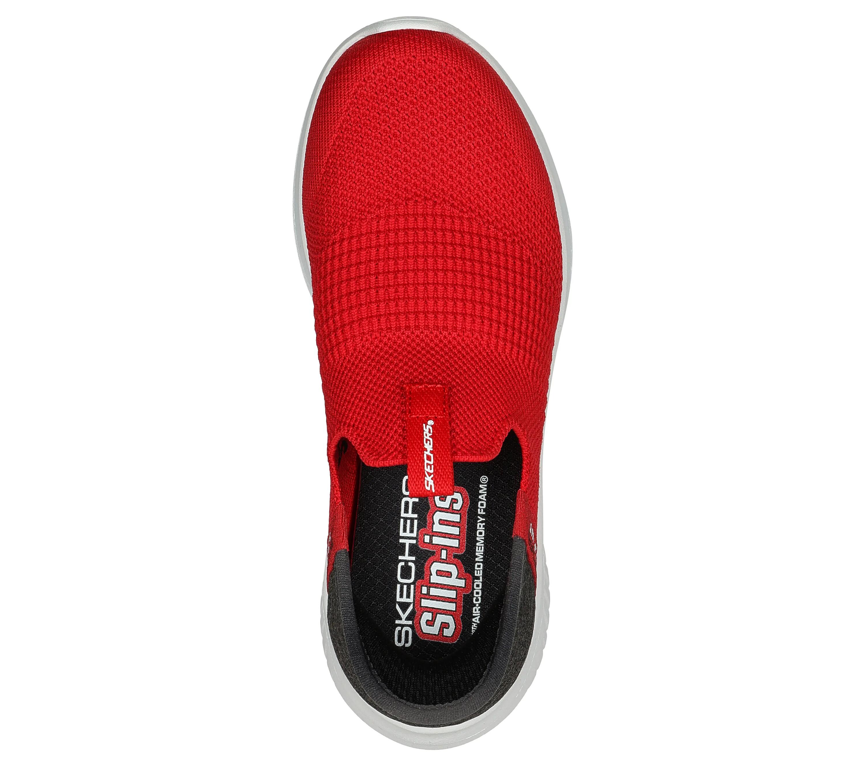 Sapatilhas Criança Skechers Slipins Ultra Flex 30 Smooth Step Vermelho 2/5