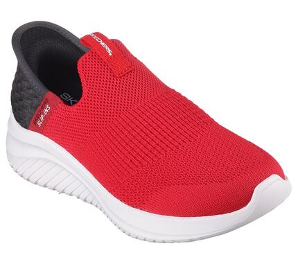 SKECHERS Enfants ULTRA FLEX 3.0 SMOOTH STEP À enfiler Noir