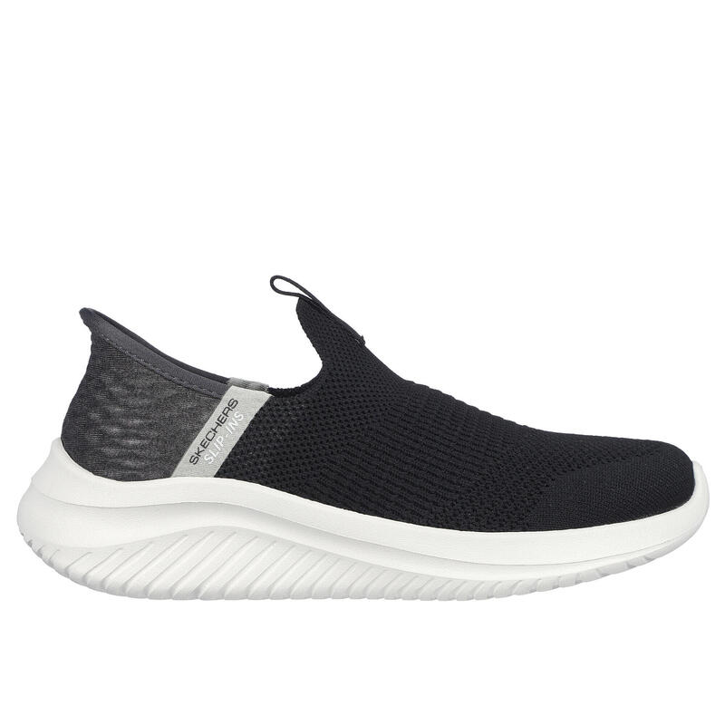 SKECHERS Enfants ULTRA FLEX 3.0 SMOOTH STEP À enfiler Noir