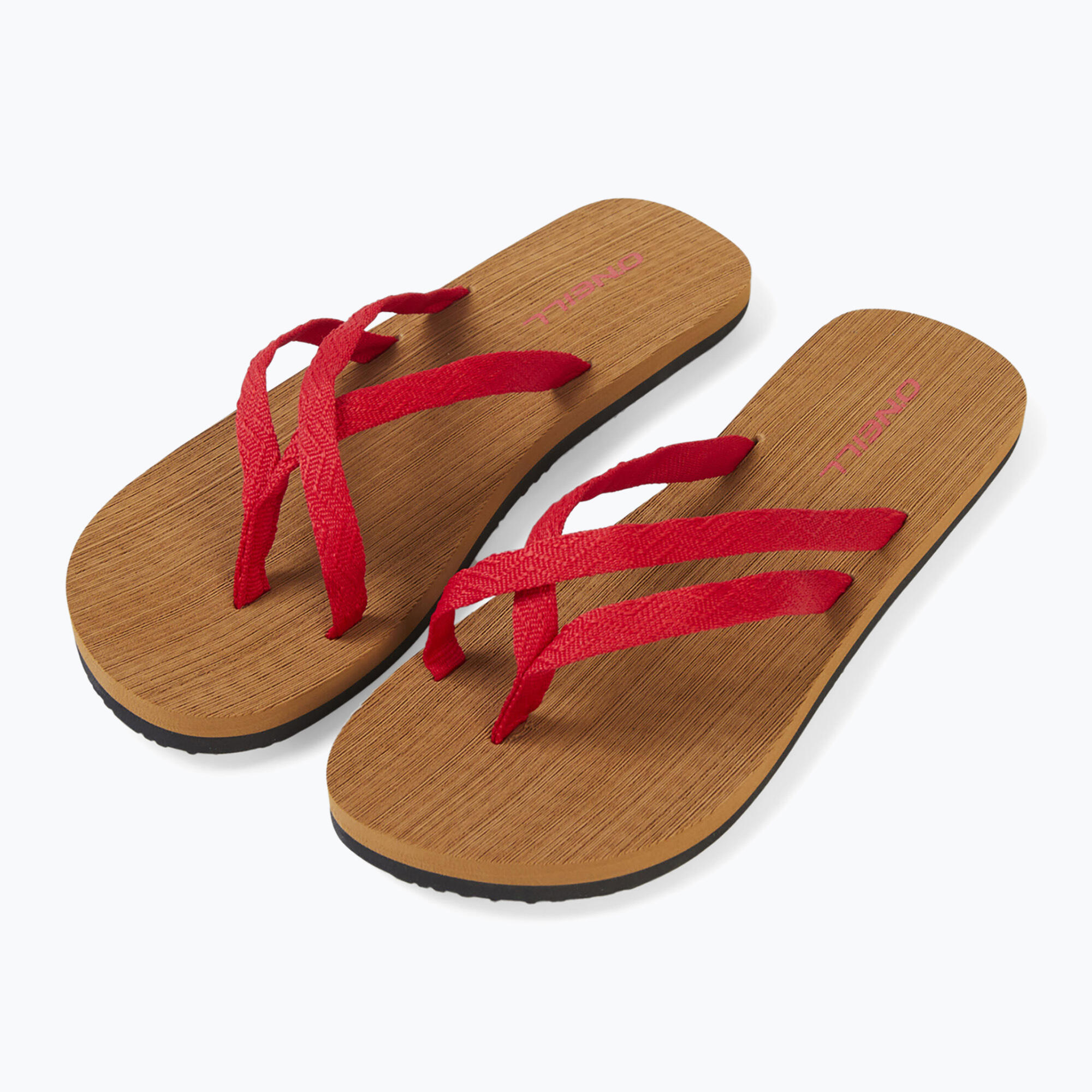 Tongs O'Neill Ditsy Strap Bloom Sandals, Rouge, Femmes 5/5
