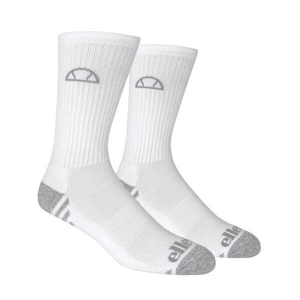 ELLESSE MEN'S 6PK CREW SOCKS 3/3