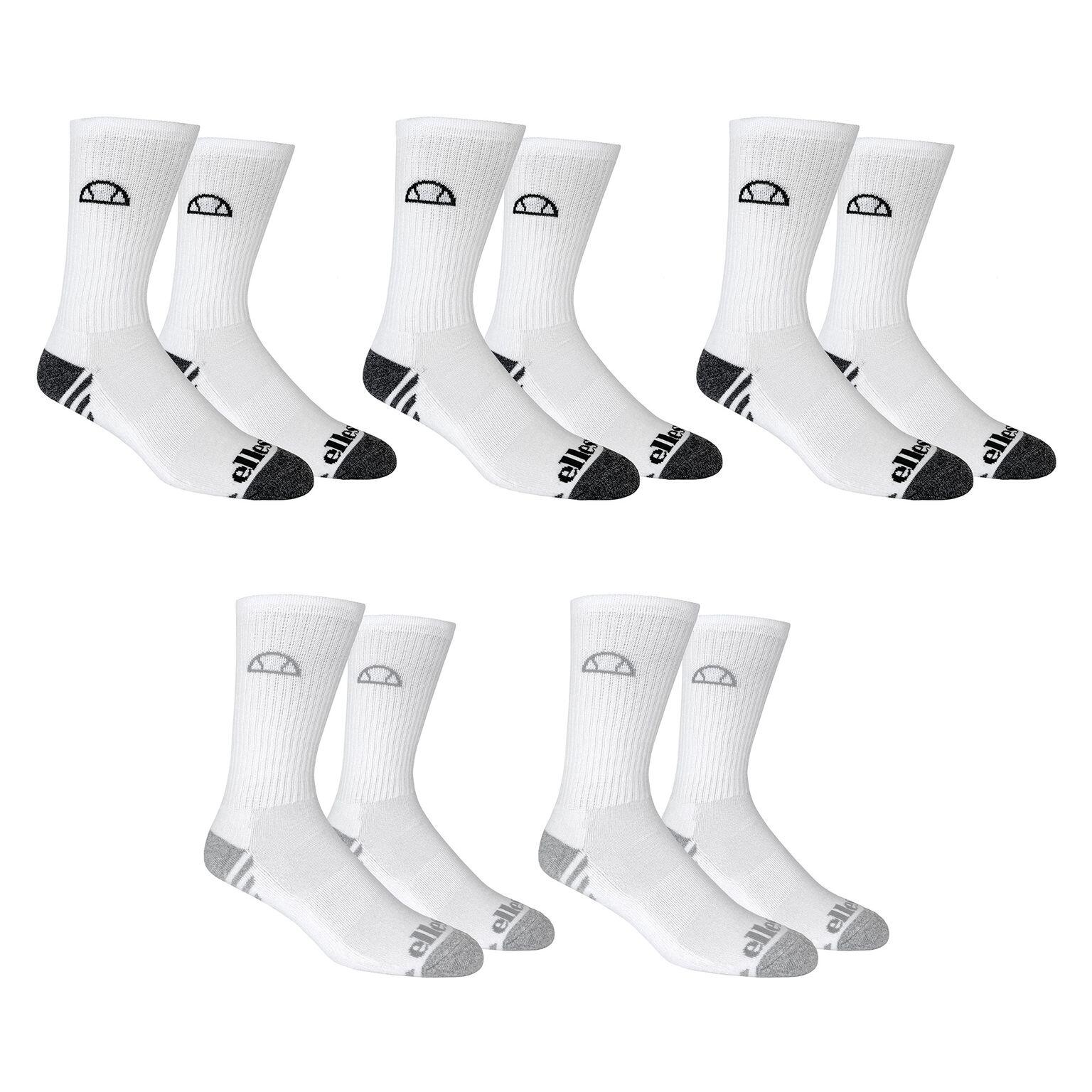 ELLESSE ELLESSE MEN'S 6PK CREW SOCKS