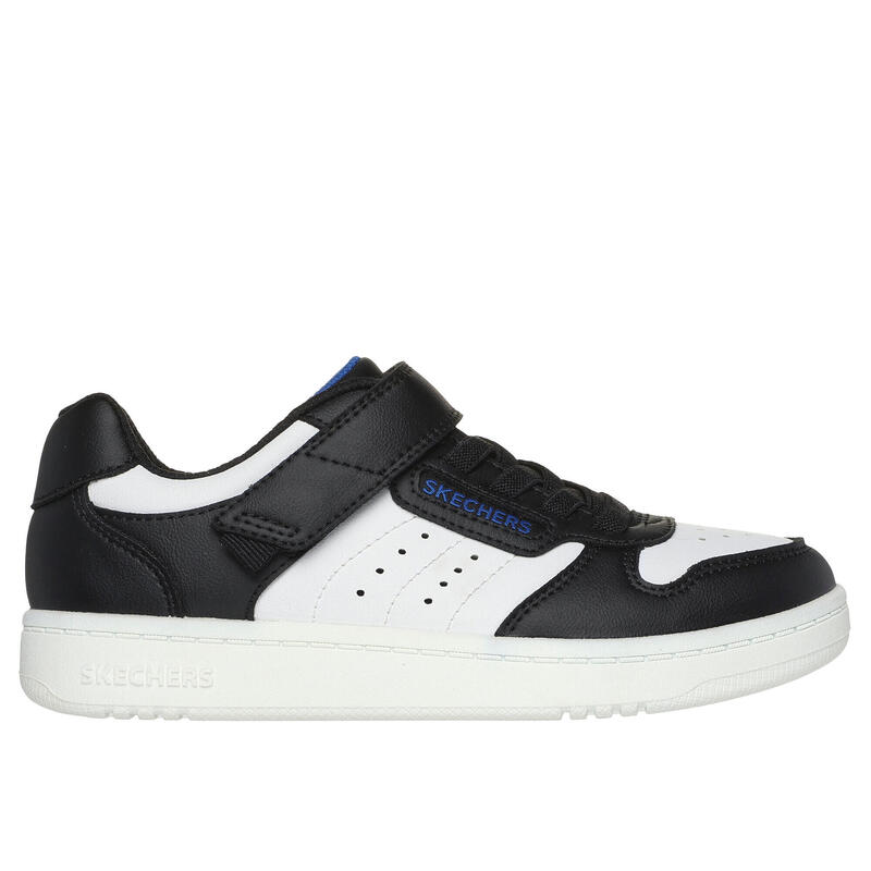 SKECHERS Enfants QUICK STREET Sneakers Noir / Blanc / Noir / Blanc / Bleu