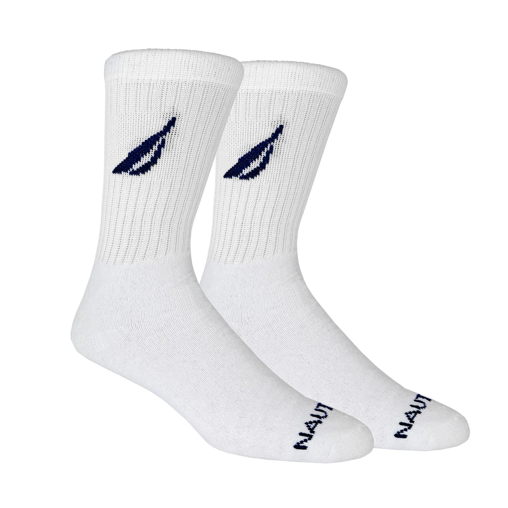 NAUTICA MEN'S 7PK CREW SOCKS 2/2