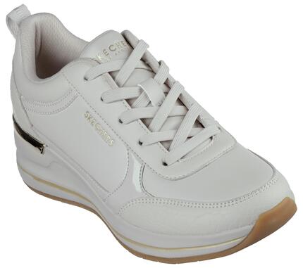 SKECHERS Dames BILLION 2 FINE SHINE Sneakers Wit