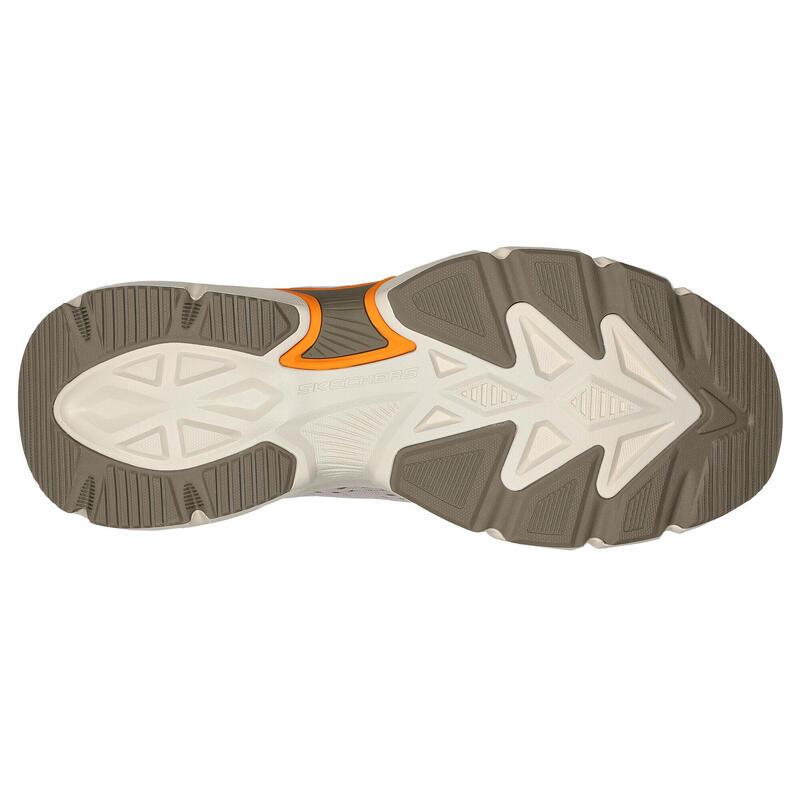 SKECHERS Heren SKECH-AIR VENTURA Sneakers Zwart / Taupe / Oranje