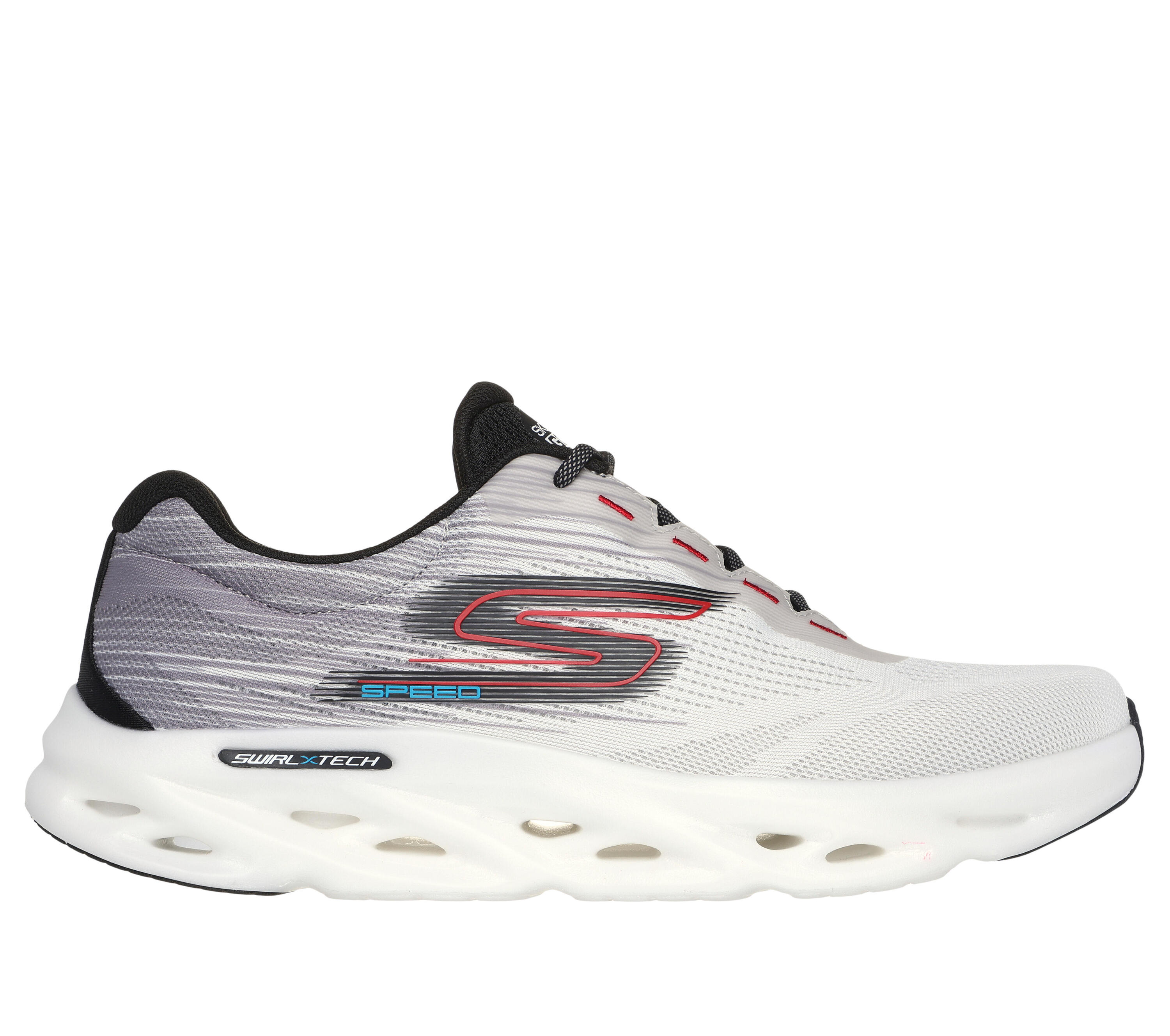 Herren GO RUN SWIRL TECH SPEED RAPID MOTION Fitnessschuh Weiß / Grau 5/7