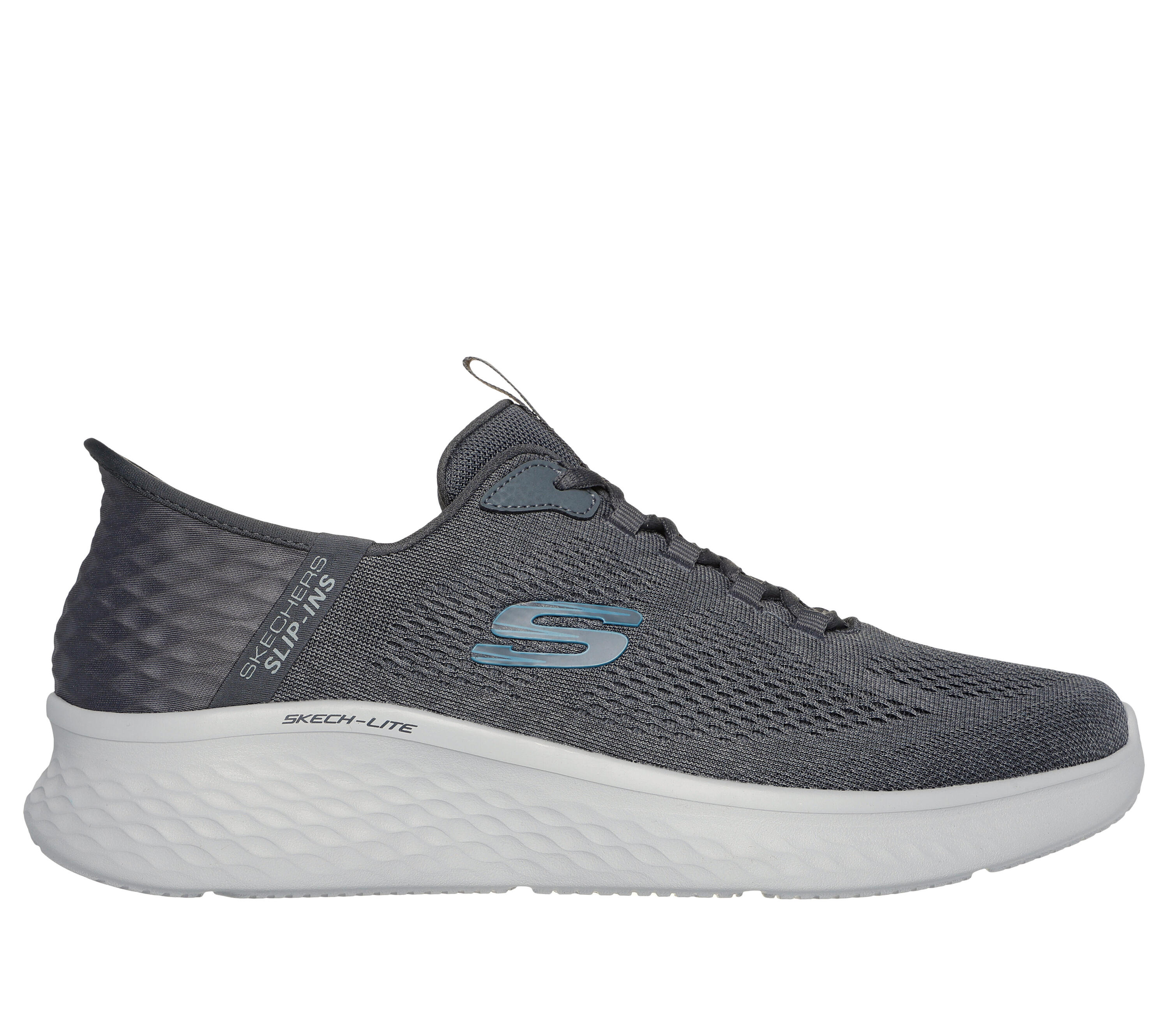 SKECHERS Uomo SKECH-LITE PRO PRIMEBASE Sneakers Grigio scuro / Blu 5/5