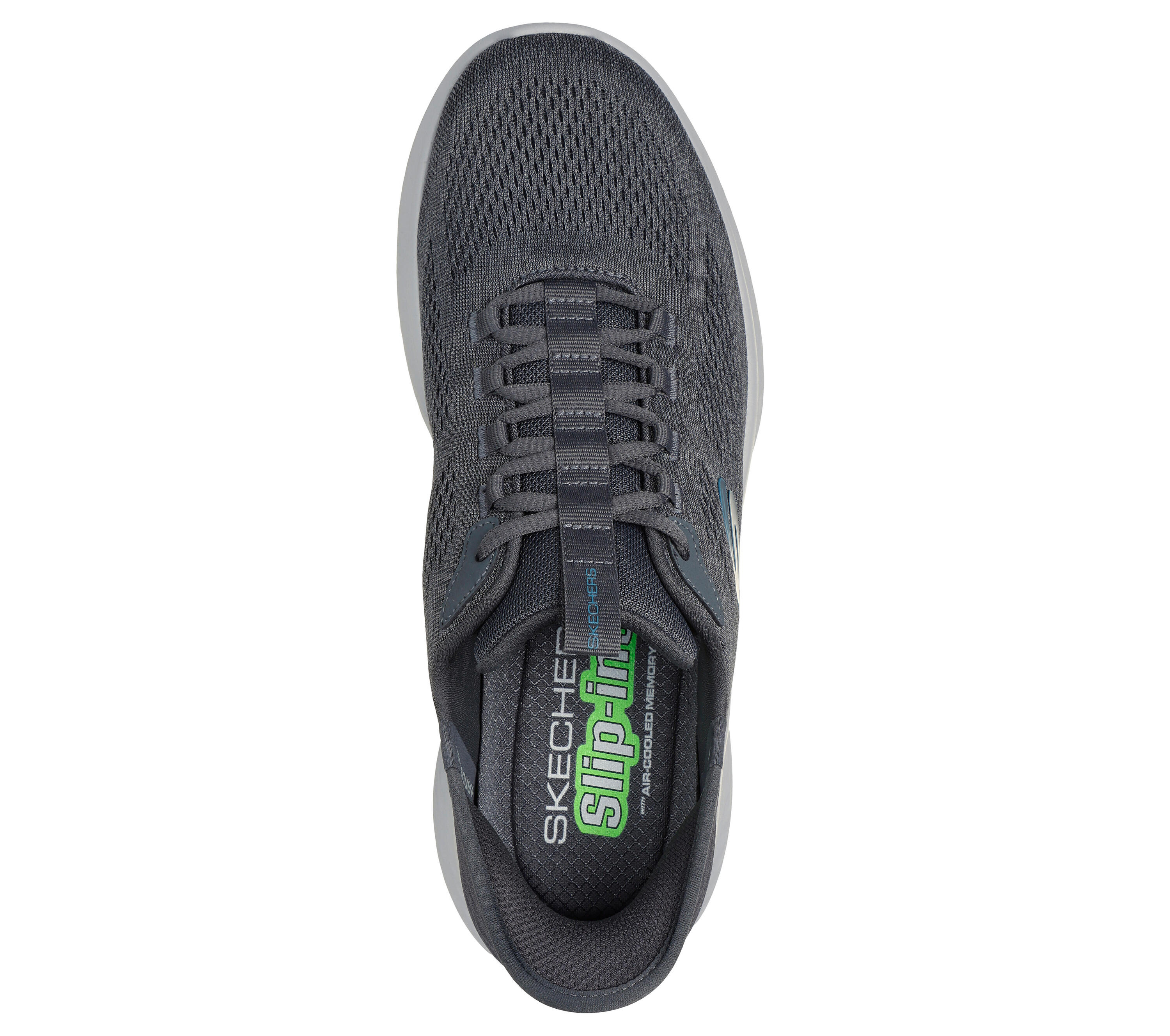 SKECHERS Uomo SKECH-LITE PRO PRIMEBASE Sneakers Grigio scuro / Blu 2/5