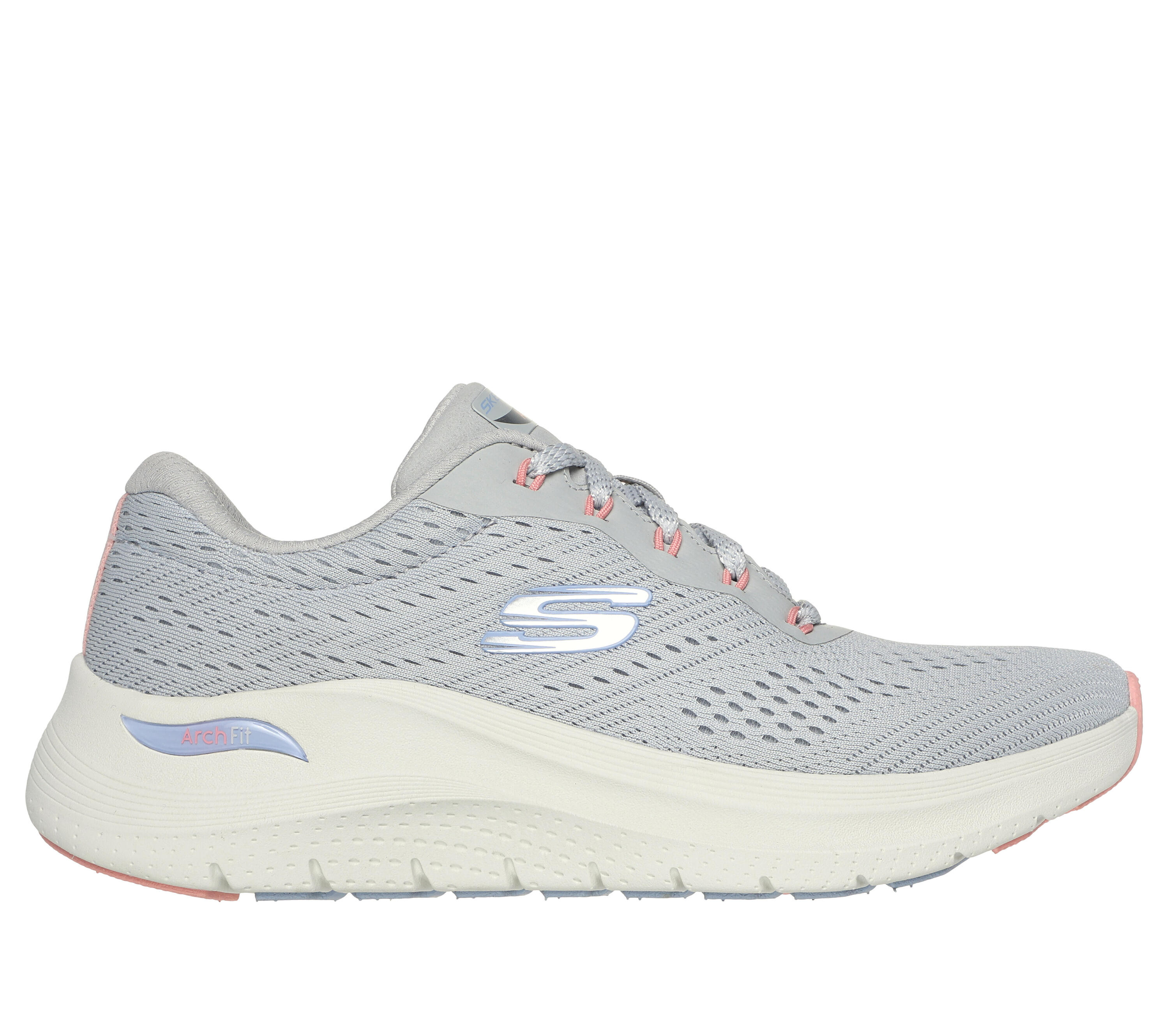 Baskets femme ARCH FIT 2.0 BIG LEAGUE gris clair / lilas pastel / corail 5/5