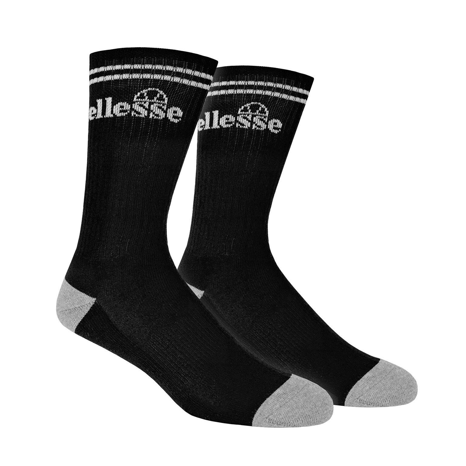 ELLESSE MEN'S 6PK CREW SOCKS 4/4