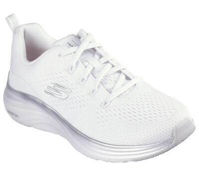 Skechers dames vapor foam midnight glimmer sportschoenen wit / zilver